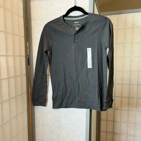 Sonoma Shirts Tops Nwt Boys Sonoma Super Soft Thermal Henley
